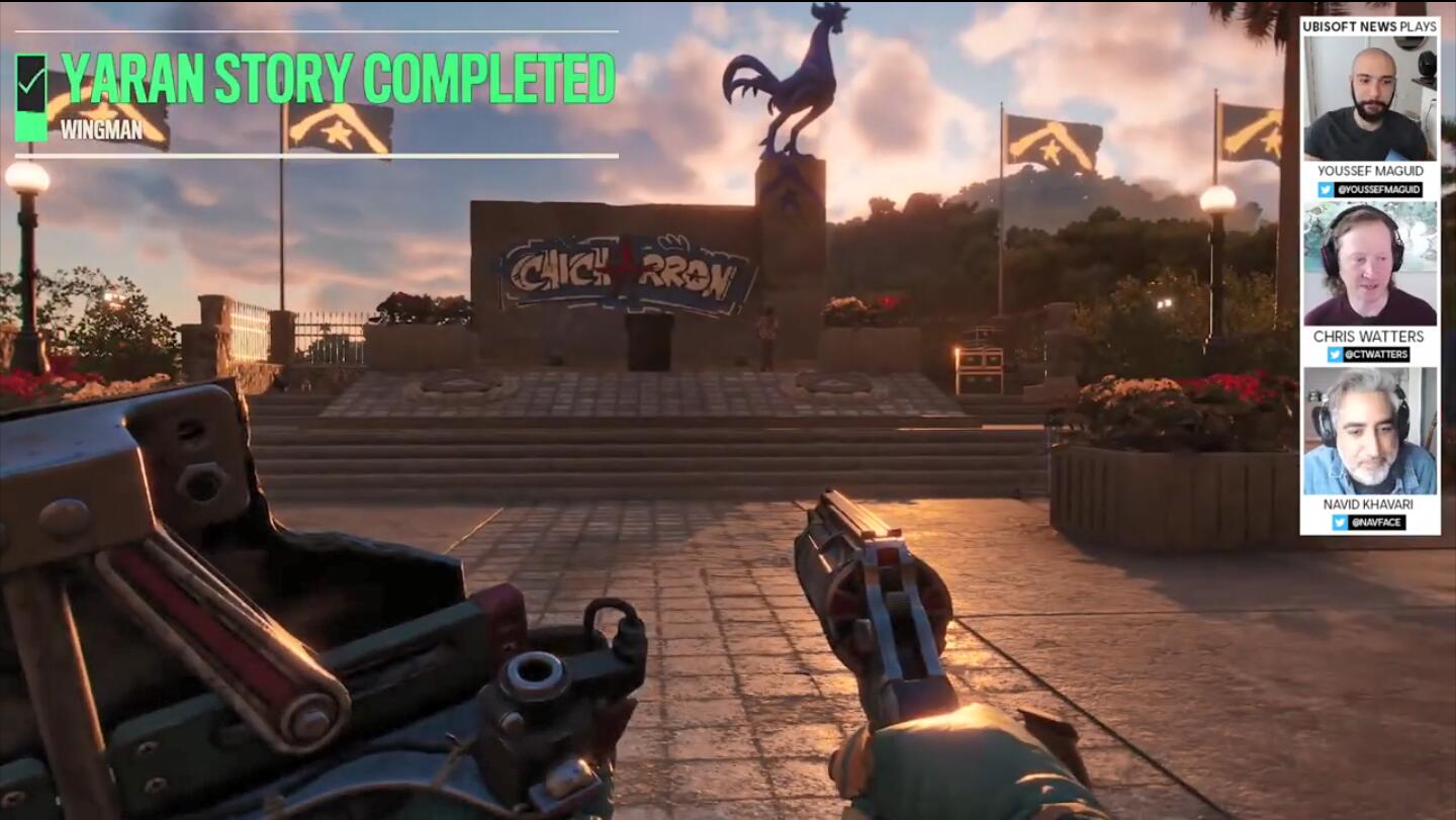 《孤岛惊魂6》超长Xbox实机演示 与公鸡小狗鳄鱼作伴