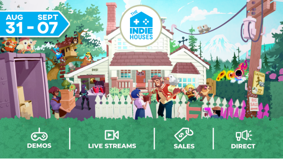 独立游戏直面会Indie Houses开幕,6款游戏带来重大新闻