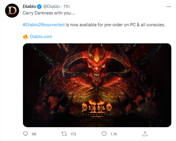 《暗黑破坏神2重制版》官方宣布预售正式开启！