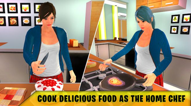 虚拟怀孕厨师妈妈模拟器