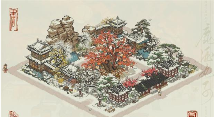 《江南百景图》白雪镇布局方案分享
